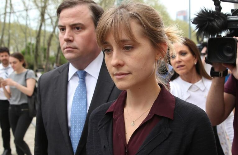 Actor Allison Mack released from prison for role in sex-trafficking case tied to cult-like group NXIVM