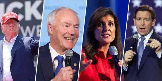 Trump Desantis Haley Asa