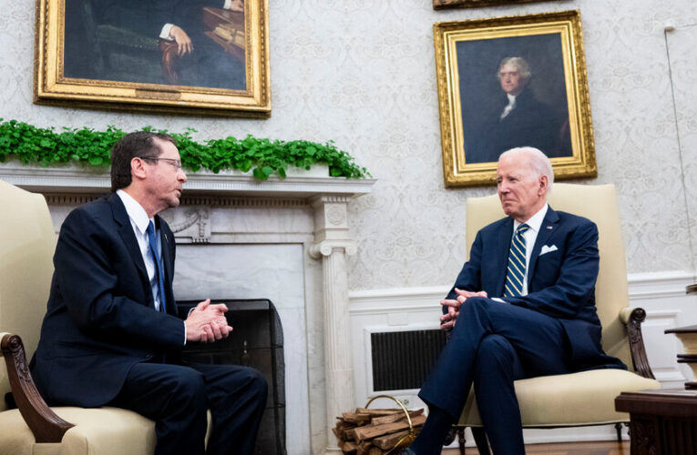 Video: Biden Welcomes the President of Israel to the White House