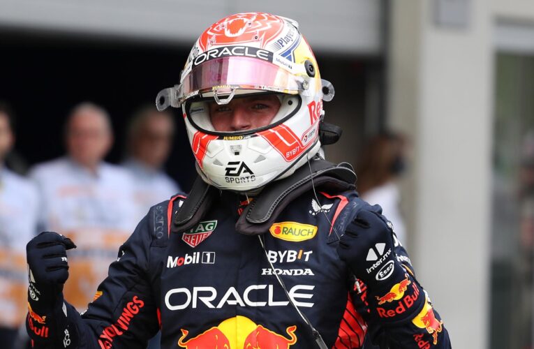 Max Verstappen takes Austrian GP pole ahead of Charles Leclerc and Carlos Sainz, Lewis Hamilton fifth