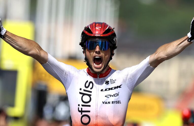 Tour de France 2023: Victor Lafay stuns Wout van Aert on Stage 2, Tadej Pogacar takes 12 bonus seconds
