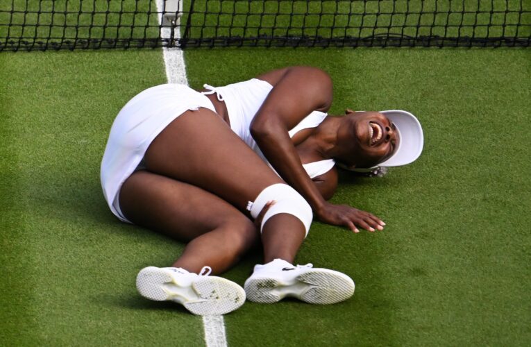 Venus Williams said she was ‘killed by the grass’ after a worrying slip in her Wimbledon exit against Elina Svitolina