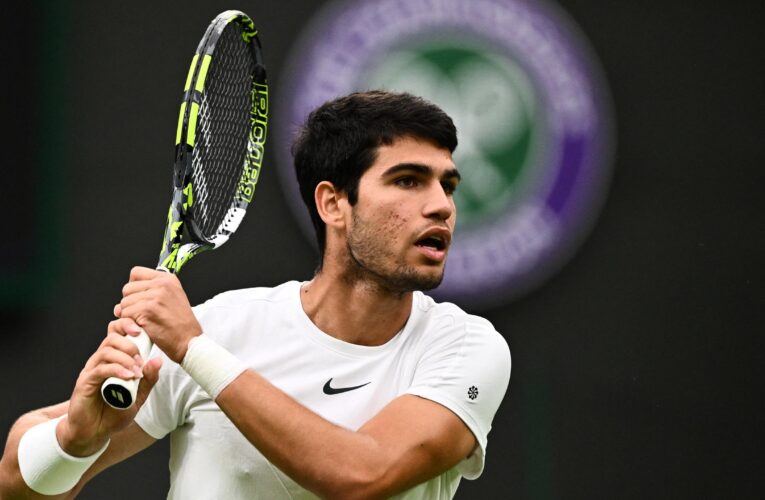 Wimbledon 2023: Carlos Alcaraz overwhelms Jeremy Chardy to reach second round in style