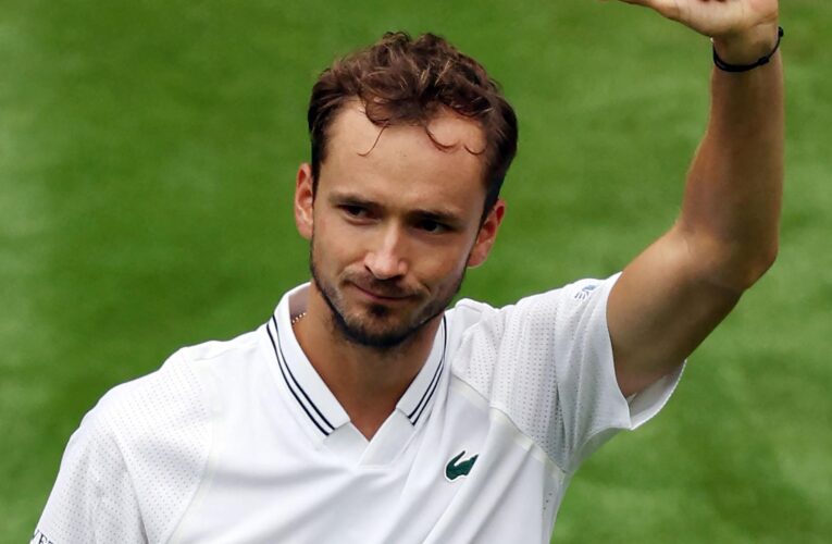 Daniil Medvedev ‘really touched’ by Wimbledon reception after Russian ban return and wants to ‘give back’ to fans