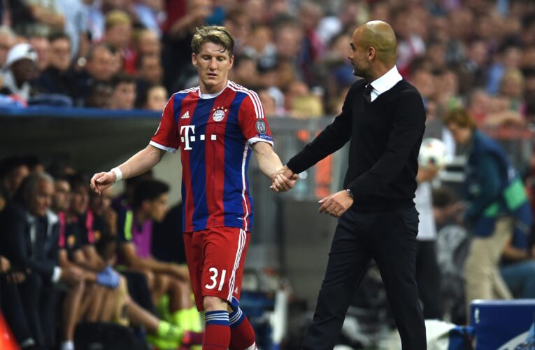 Bastian Schweinsteiger blames Pep Guardiola for Germany’s decline on the world stage