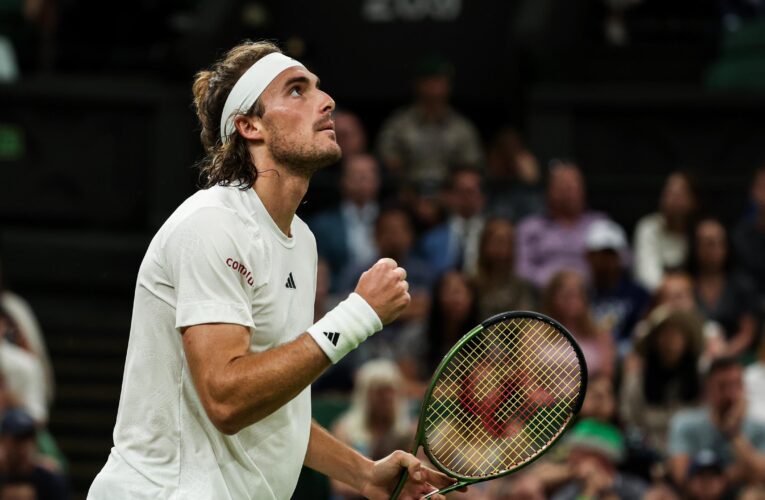 Wimbledon 2023: ‘Thank God’ – Stefanos Tsitsipas relieved to be out of mixed doubles with Paula Badosa injured