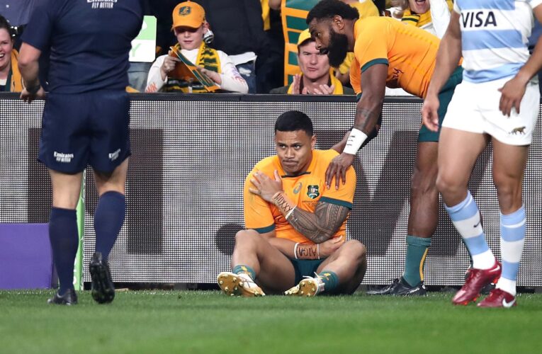 Len Ikitau fractures shoulder blade, faces battle to be fit for Australia’s Rugby World Cup campaign