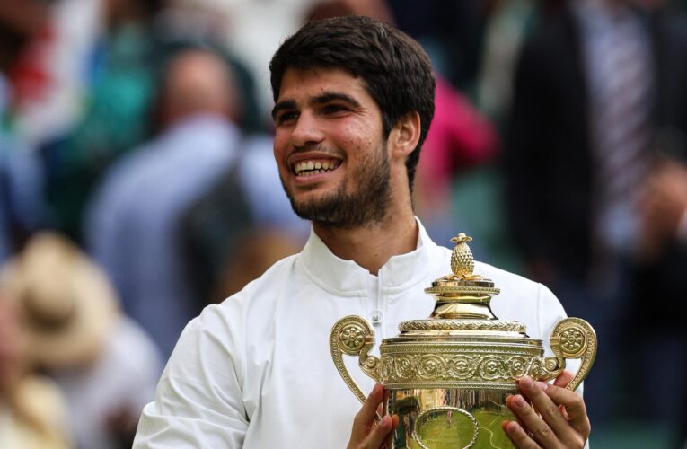 Wimbledon 2023: Carlos Alcaraz celebrates ‘a dream come true’ as Novak Djokovic praises ‘amazing’ new champion