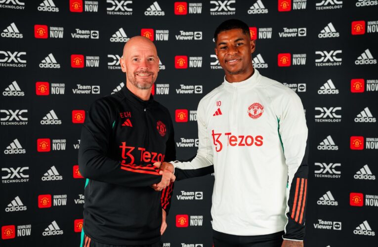 Rashford admits he considered quitting Man Utd before Ten Hag gave him 'freedom'