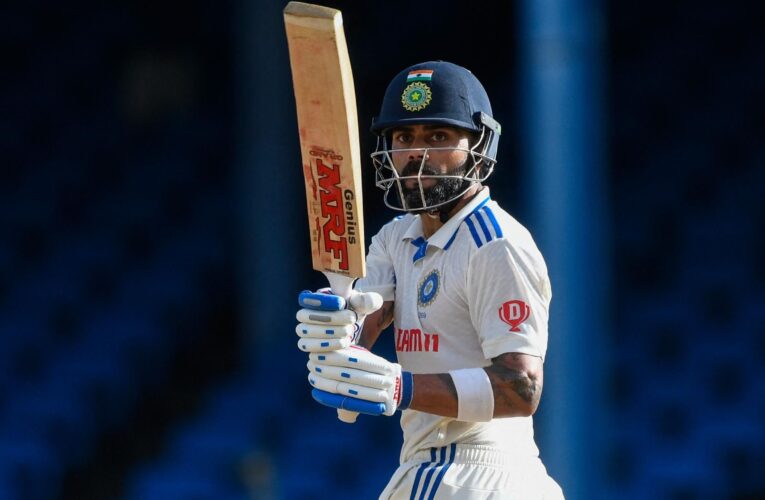 Captain Kohli guides India to commanding position against West Indies on first day