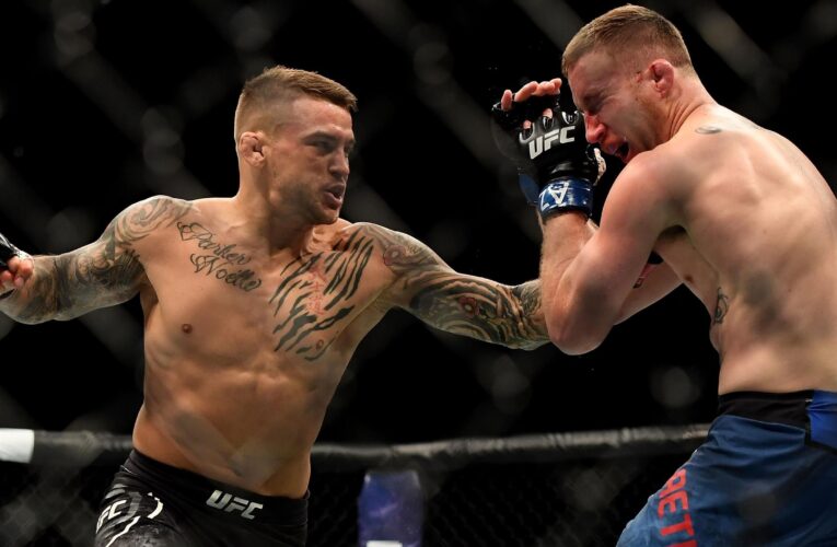 Dustin Poirier v Justin Gaethje rematch ‘perfectly’ set up – ‘Whoever loses could kiss world UFC title goodbye’