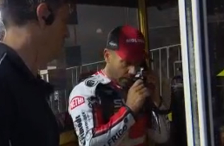 ‘It looks stupid!’ – Nicki Pedersen rings referee to protest decision amid Speedway World Cup drama