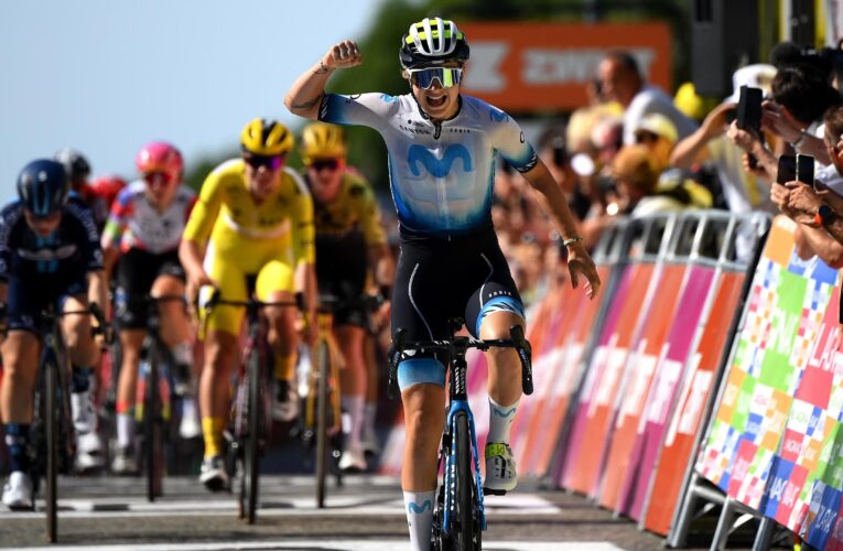 Norsgaard holds off breakaway and peloton to take impressive Stage 6 win