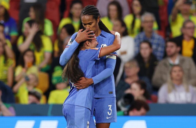 Women’s World Cup 2023: Wendie Renard grabs late winner as France down Brazil to close on knockouts