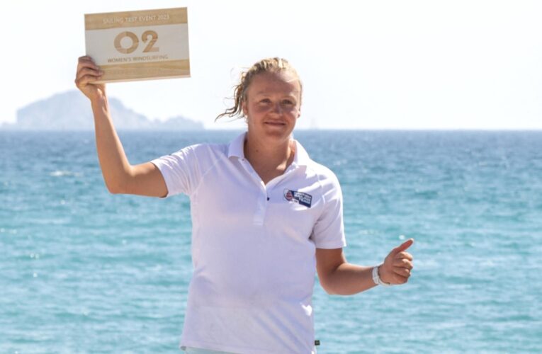 Emma Wilson takes silver medal at Paris 2024 Olympic Games test event in Marseille