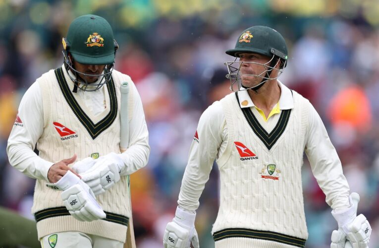 Rain hits fourth day of fifth Test as Australia make strong start to chase