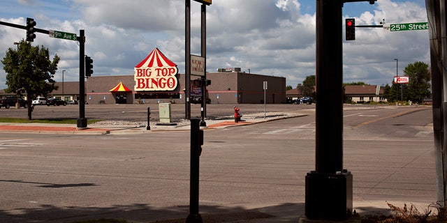 Intersection where police were shot