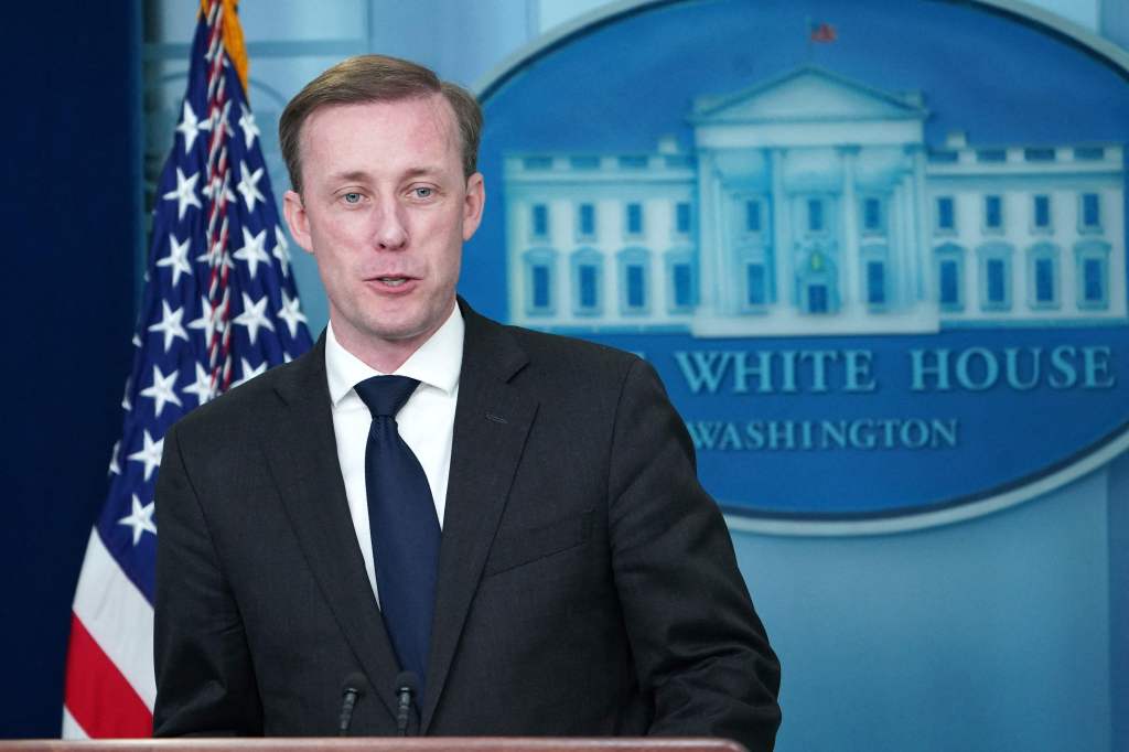 Jake Sullivan didn't dispute the accuracy regarding a report that the Biden administration helped Ukrainian officials to censor US social media accounts. 