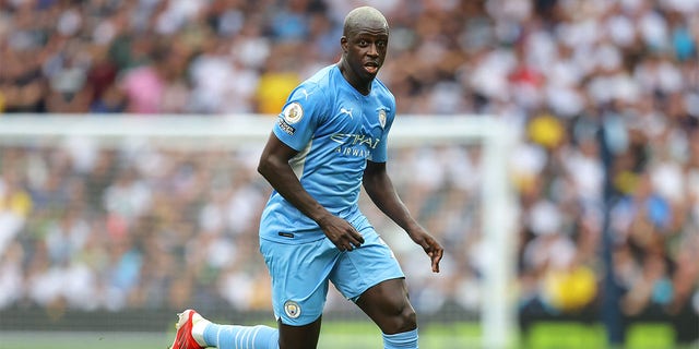 Benjamin Mendy in action