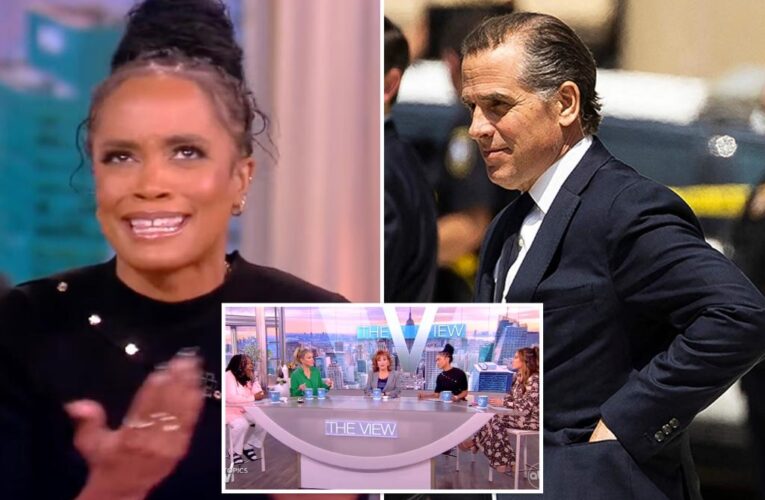 ‘The View’ hosts ‘exhausted’ by Hunter Biden talk