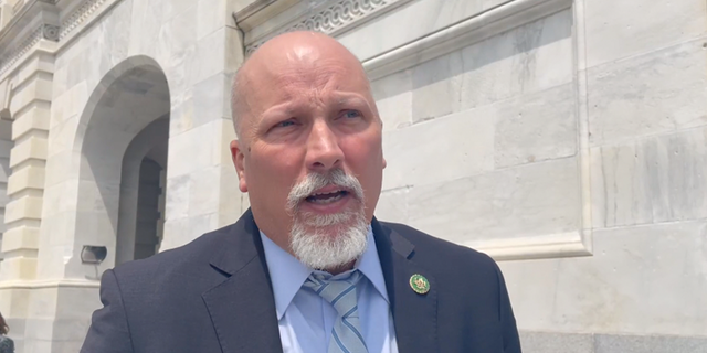 Rep. Chip Roy outside US Capitol