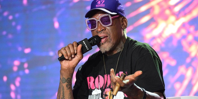 Dennis Rodman in Atlanta