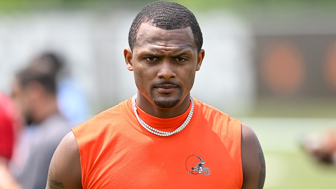 Deshaun Watson at Browns camp