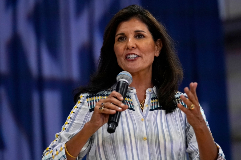 Nikki Haley is expected to be on stage with the other four candidates in August.