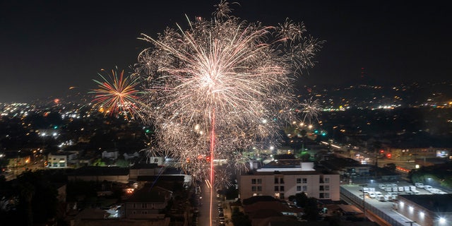 Los Angeles Fourth of July fireworks