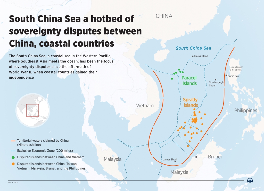 The "Barbie" movie has come under fire for using a pro-China map over disputed islands in the South China Sea.
