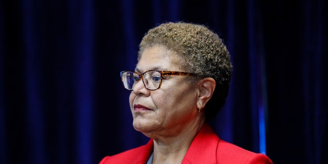 Los Angeles Mayor Karen Bass on February 17, 2023.