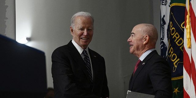 Biden and Mayorkas