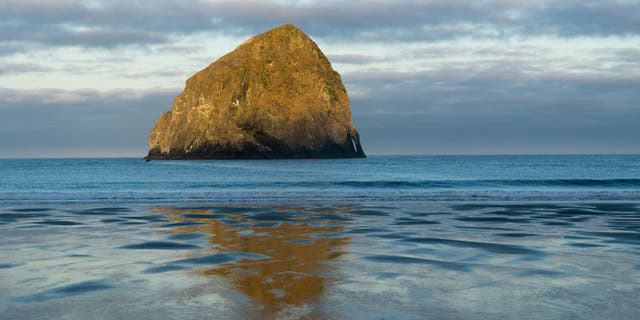 Haystack Rock in Cannon Beach