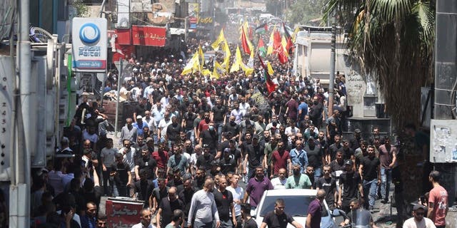 West Bank funeral