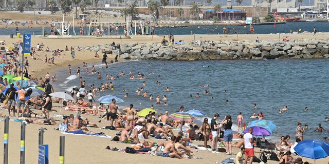 Barcelona Beach ocean