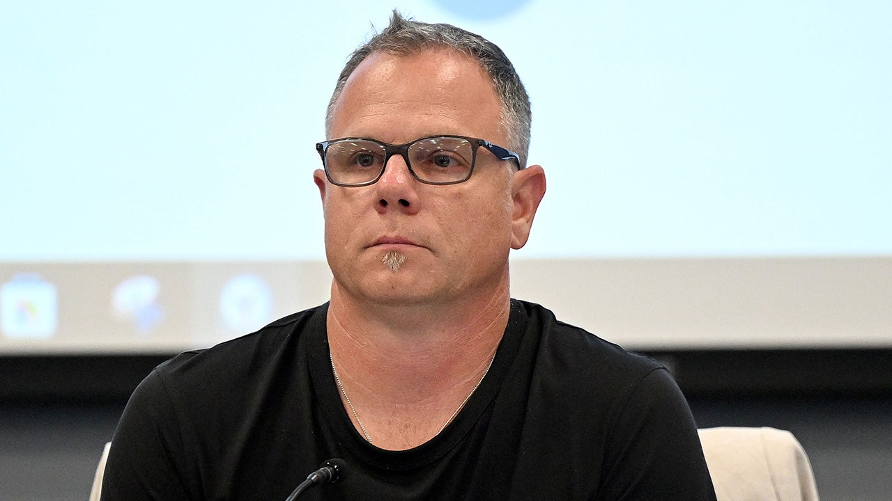 Temecula Valley Unified School Board President Komrosky listens during a public meeting