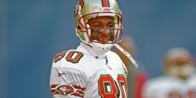 Jerry Rice during game