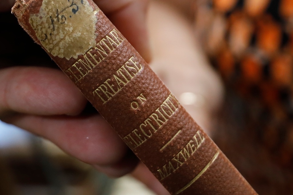 The curator of rare books at West Virginia University Libraries, plucked the centuries-old science book from the charity bin and noticed it had last been stamped “Withdrawn" in February 1904.