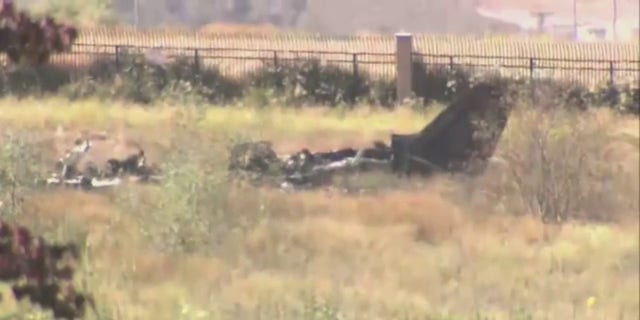Jet crash in Southern California