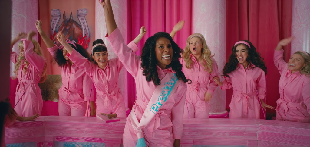 Issa Rae in the "Barbie" movie.