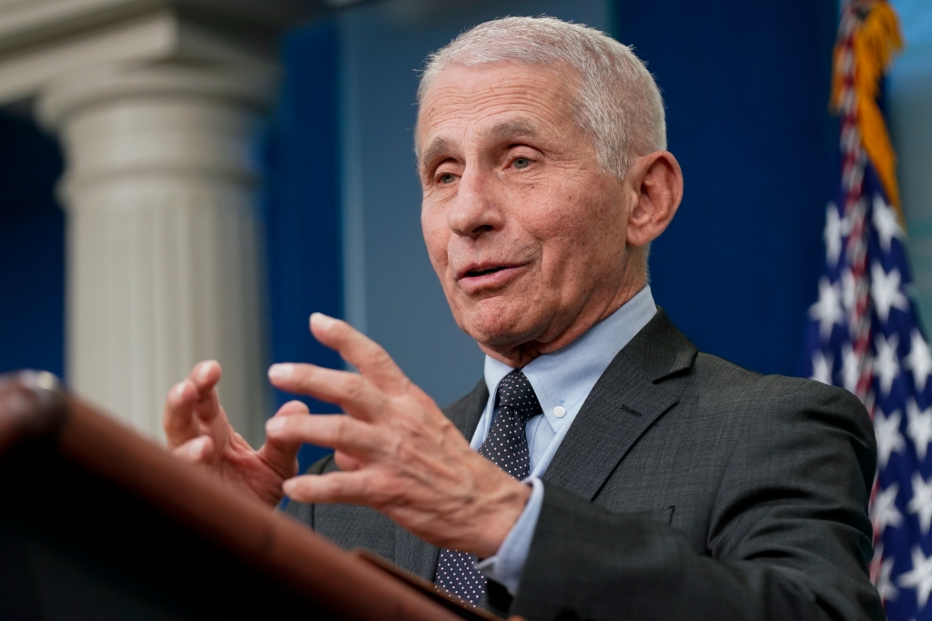 Dr. Anthony Fauci, former director of the National Institute of Allergy and Infectious Diseases