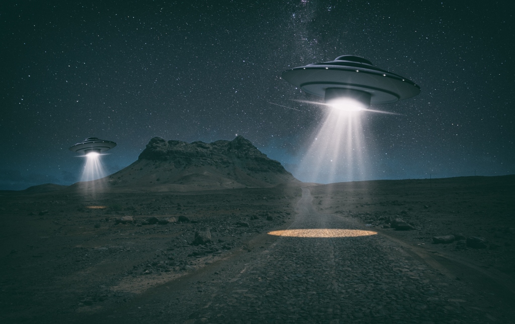 UFOs in the desert