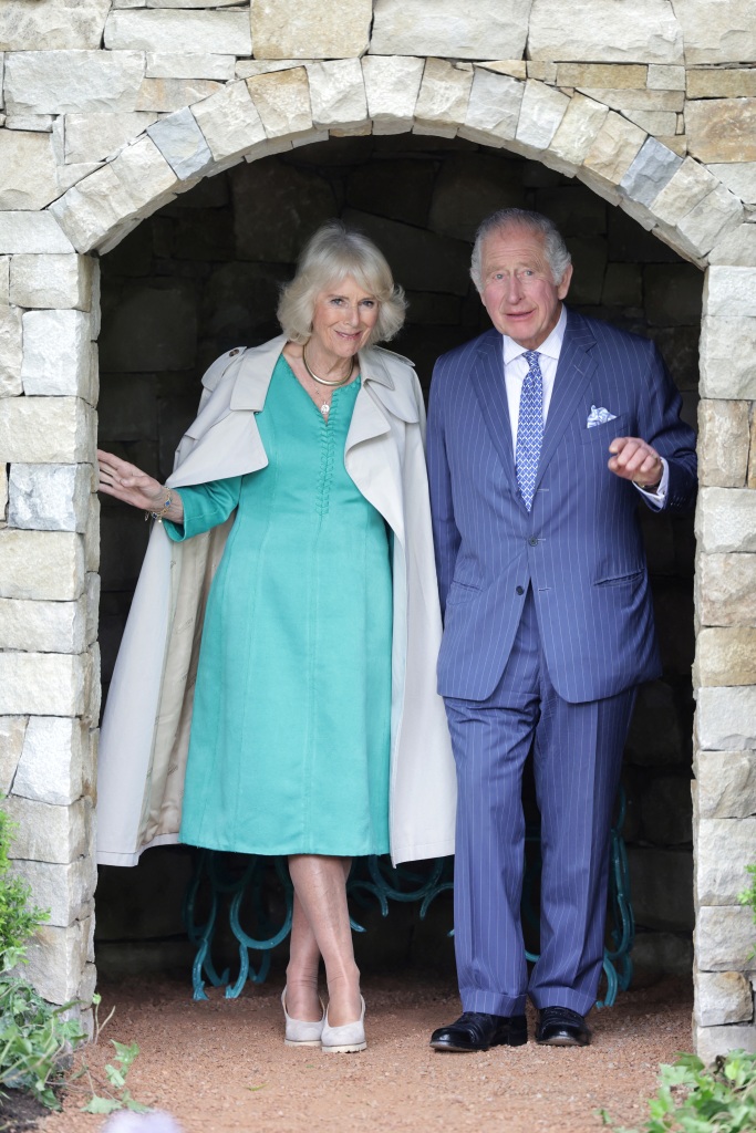 Queen Camilla typically wears many of the same kinds of dresses. 