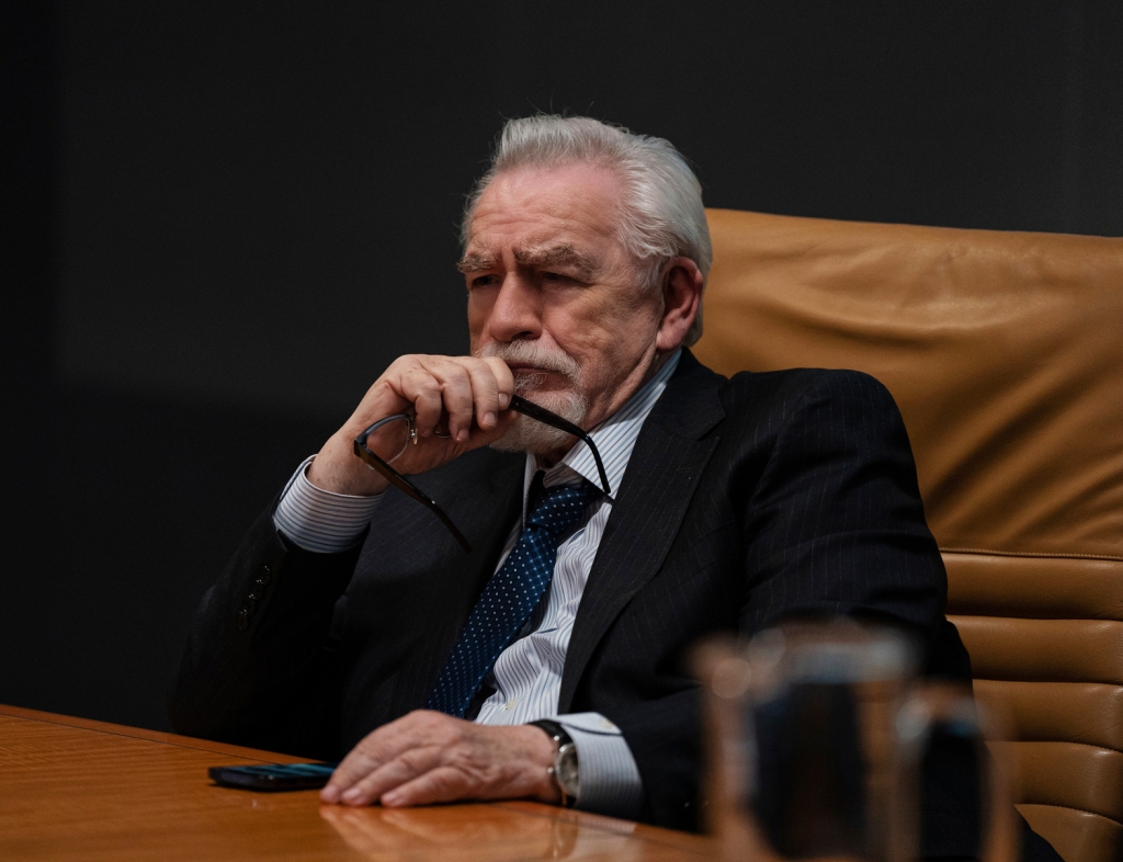 Brian Cox as Logan Roy in a scene from the HBO series "Succession."