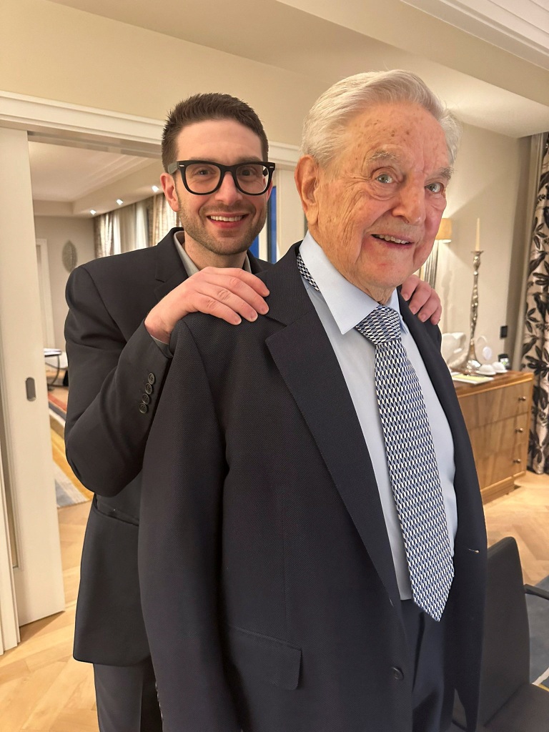 Alexander Soros and George Soros