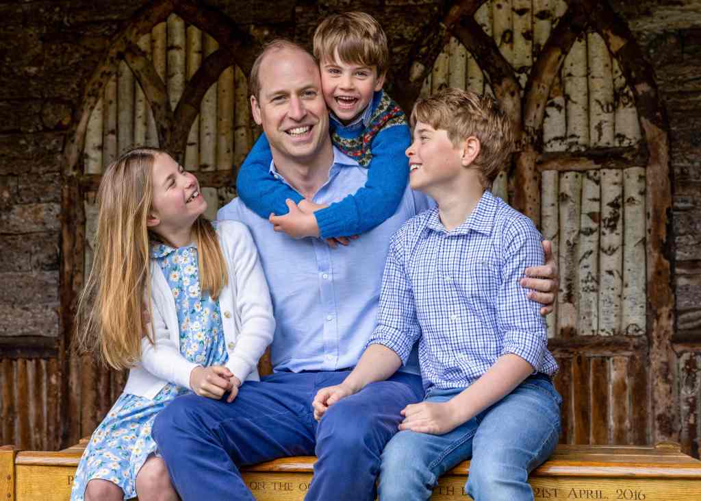 Prince William often speaks fondly of his three children. 