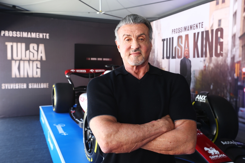 Stallone in Italy in 2022, promoting his show “Tulsa King.”