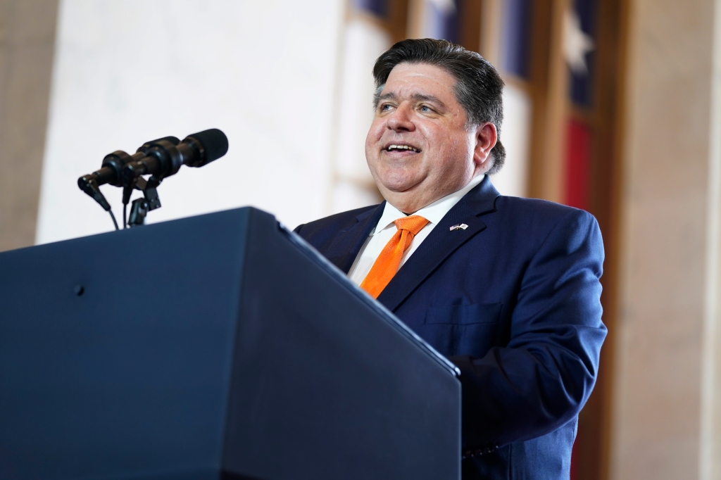 Governor JB Pritzker. 