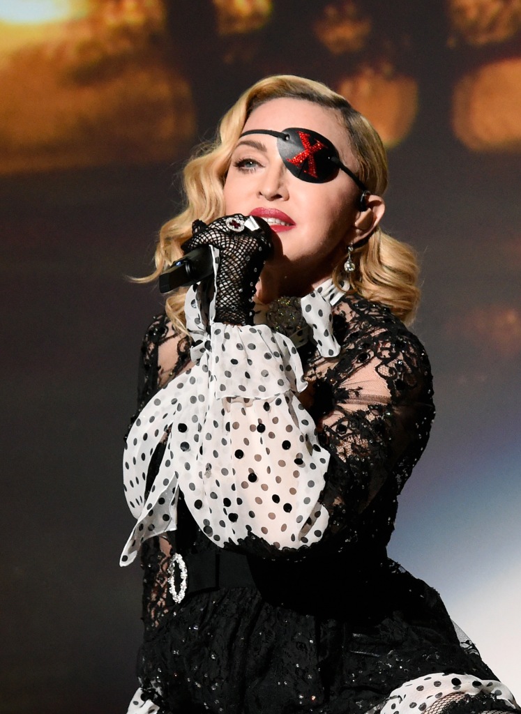 Madonna performs in 2019.