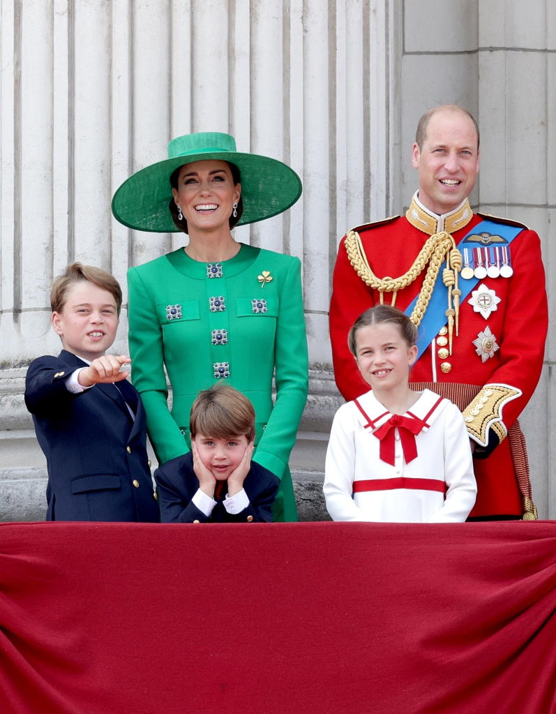 William and his wife, Kate Middleton, are also parents to son, Prince Louis, and daughter, Princess Charlotte.